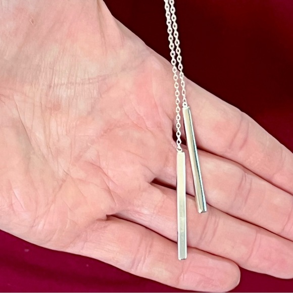 Gorjana Mave Lariat Necklace Silver - Picture 4 of 6